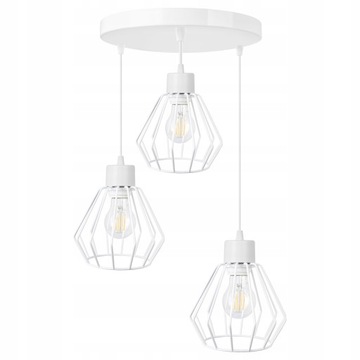 LAMPA WISZĄCA SUFITOWA ŻYRANDOL BRYLANT LOFT DRUT