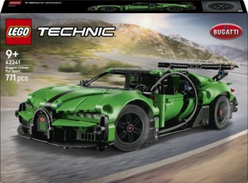 LEGO Technic Зелений гіперкар Bugatti Chiron Pur Sport 42241