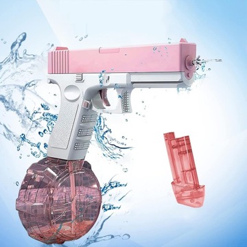 PISTOLET NA WODĘ AUTOMATYCZNY ELEKTRYCZNY DWA MAGAZYNKI