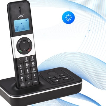 BEZPRZEWODOWY TELEFON+Automatyczna sekretarka