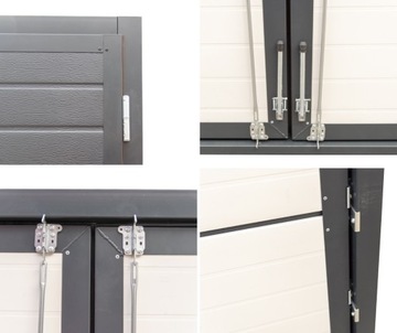 Двустворчатые гаражные ворота, ИЗГОТОВЛЕННЫЕ ПО ЗАМЕРУ!