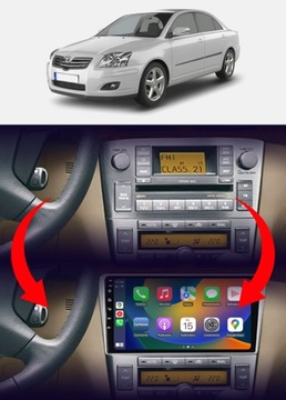 Автомобильное радио NCS RS-305 Toyota Avensis 2002-2009 Android Navigation