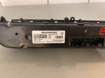AUDI 80A Q5 80A820043AG PANEL KLIMATIZACE