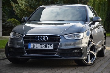 Audi A3 8V Sportback 5d 1.4 TFSI g-tron 110KM 2014 2XS-LINE 1.4 TFSI SKÓRA LED NAVI XENON BANG&amp;OLUFS