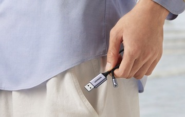 Аудиоадаптер UGREEN CM477 USB — Mini Jack 3,5 мм