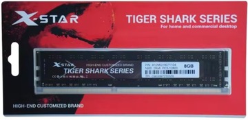 Pamięć RAM X-Star Tiger DDR3 8GB 1,5v PC3 1600MHz do PC / komp. stacjonarny
