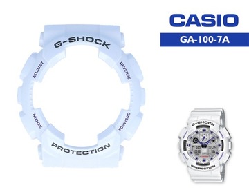 Bezel CASIO 10347600 - GA-100 / GA-100A-7A OSŁONA KOPERTY BIAŁY BŁYSZCZĄCY