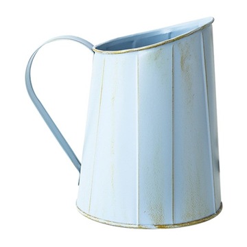 METALOWY WAZON NA KWIATÓW W STYLU RETRO DEKORACJA DO I