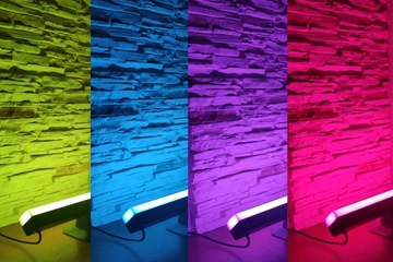 НАБОР МНОГОЦВЕТНЫХ СВЕТОДИОДНЫХ ПЛАН 2 x СВЕТОДИОДНАЯ СВЕТОДИОДНАЯ ПЛАНКА RGB