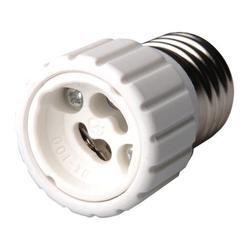 PRZEJŚCIÓWKA, ADAPTER ŻARÓWKI E27 > GU10