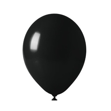 Balon lateksowy CZARNY 48cm