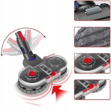Щетка для мытья полов для Dyson V7 V8 V10 V11 V15