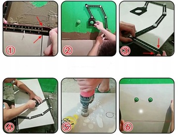 ШАБЛОН ФОРМ ДЛЯ СТЕКЛЯРНОЙ ПЛИТКИ 25-75