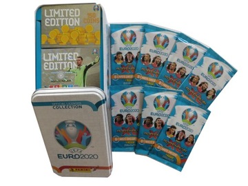 PANINI EURO 2020 PUSZKA SASZETKI KARTY PIŁKARSKIE LIMITED
