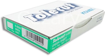 Kovax Tolecut Green Sheet K2000 70x114mm 25szt.
