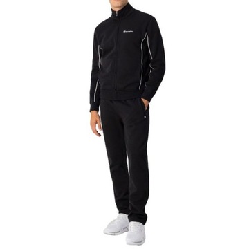 Dres Męski Champion 218111KK001 FULL ZIP SUIT Czarny XL