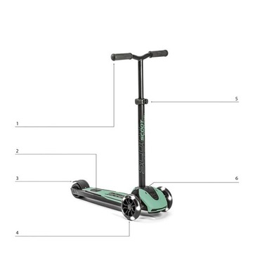 3-КОЛЕСНЫЙ БАЛАНСИРОВАННЫЙ СКУТЕР ДЛЯ ДЕТЕЙ