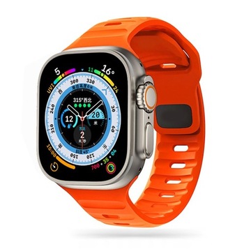 IC-LINE Silikonowy Pasek Apple Watch 4/5//7/8/9/10/SE/Ultra 44/45/46/49mm