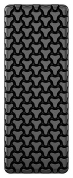 SAS-TEC SC-1/B52-2 CB, OCHRANIACZ PLECÓW, CZARNY