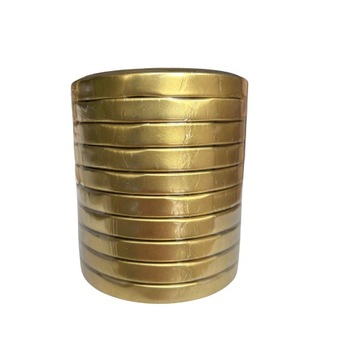 КРЫШКИ ДЛЯ БАНОК FI 82 6z КРЫШКИ КРЫШКИ ДЛЯ ОБРАБОТКИ JAR GOLD x100