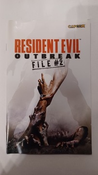 Książeczka do gry Resident Evil Outbreak File 2, PS2