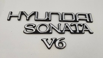 HYUNDAI SONATA V6 ZNAK NÁPIS