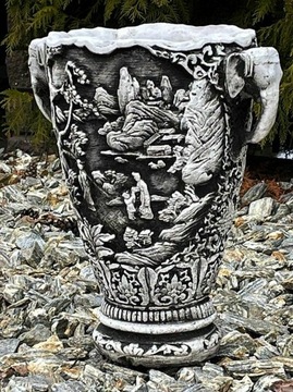 Цветочный горшок Нагано, садовая фигура из бетона