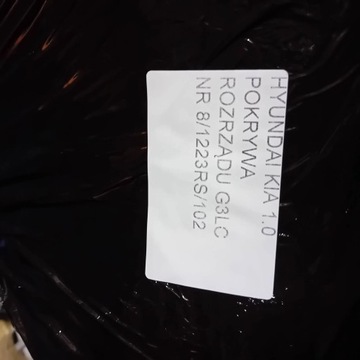 KIA HYUNDAI 1.0 T-GDI OSŁONA POKRYWA ROZRZĄDU