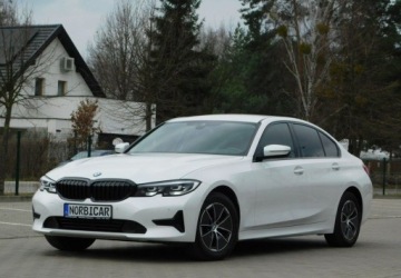 BMW Seria 3 G20-G21 2021 BMW Seria 3 2.0D z Gwarancja Line Shadow Model 2022r 2.0 Diesel 150KM, zdjęcie 30