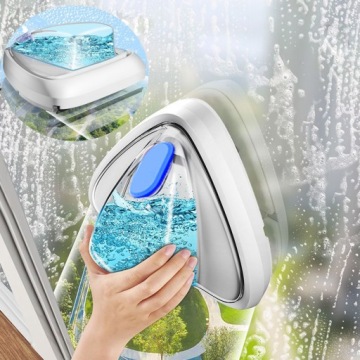 Магнитный очиститель окон, двусторонний, 3–8 мм, 1 стекло