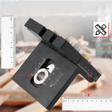 ШАБЛОН ЭКСЦЕНТРИКОВ КРУГЛЫХ СОЕДИНЕНИЙ ДЛЯ СВЕРЛЕНИЯ ОТВЕРСТИЙ 6/8/10/15мм