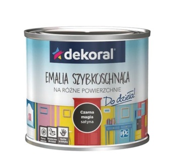 Emalia DEKORAL AKRYLUX czarna magia 0,2L