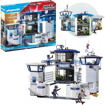6919 PLAYMOBIL KOMISARIAT POLICJI Z WIĘZIENIEM