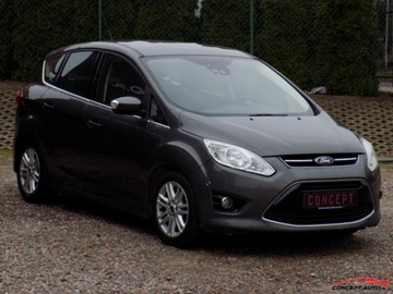 Ford C-MAX II Minivan 1.0 EcoBoost 125KM 2015 Ford C-MAX TITANIUM Kamera Navi ParkAssist LineAssist Keyless Benzyna 125KM, zdjęcie 6