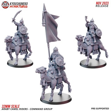 Command Group Araby Camel Riders x3 Kyoushuneko Mi