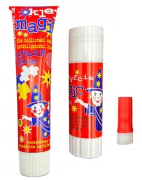 KLEJ MAGIC ZESTAW BLISTER TUBA SZTYFT APLIKATOR