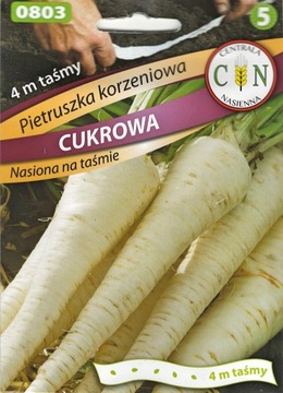 Pietruszka Cukrowa nasiona na taśmie pyszna