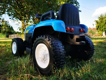 ЭЛЕКТРОТРАКТОР NEW HOLLAND АВТО АККУМУЛЯТОР СВЕТОДИОДНЫЕ ФОНАРИ ПРИЦЕП ДИСТАНЦИОННЫЙ