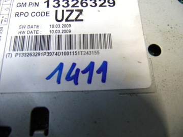 Программирование магнитолы CD400 Opel Astra J