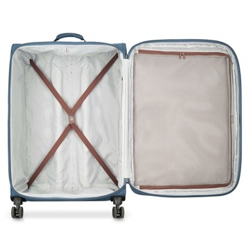 Большой дорожный чемодан на колесах, синий - Delsey Maubert 2.0 79 см