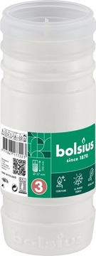 Bolsius Wkłady do zniczy Parafinowe RP3 68h 14,5 cm Wkład Znicze 20 szt
