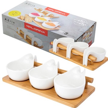 ЧАШКИ ДЛЯ ПОГРУЖЕНИЯ, 3 ШТ. НА СТЕНДЕ ADRIA FLORINA
