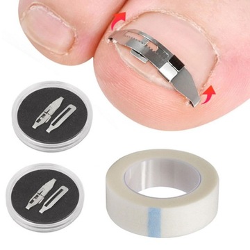 Инструменты для лечения вросших ногтей на ногах, набор для обработки вросших ногтей из углеродистой стали C