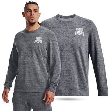 BLUZA MĘSKA UNDER ARMOUR DRESOWA SPORTOWA BAWEŁNA 1379764-012