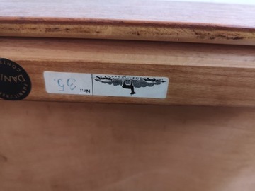 SEVERIN HANSEN №35 винтажный стол с ящиком