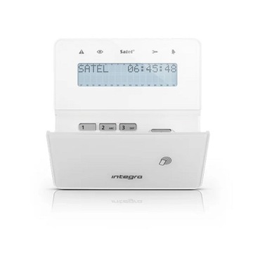 Белая клавиатура INT-KLFR-W Satel