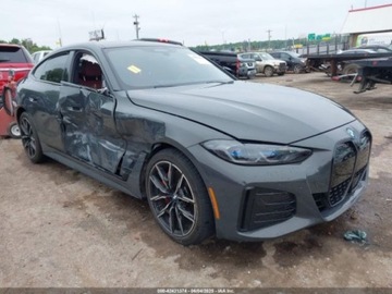 BMW i4 M Gran Coupe M50 544KM 2023 BMW i4 M50 2023, od ubezpieczalni Elektryczny 544KM, zdjęcie 1