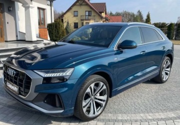Audi Q8 SUV 3.0 50 TDI 286KM 2018 Audi Q8 Q8 3.0TDI EXCLUSIVE Doposazona Serwisowana ZADBANA 1-Wlasc POLECAM, zdjęcie 11