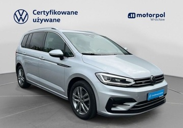 Volkswagen Touran III 1.5 TSI EVO 150KM 2023 Volkswagen Touran Highline Pakiety, ACC, Digital Cockpit, Kamera cofania,, zdjęcie 14