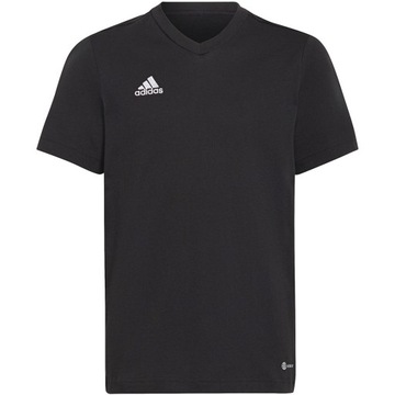 Koszulka dla dzieci adidas Entrada 22 Tee czarna R. 152